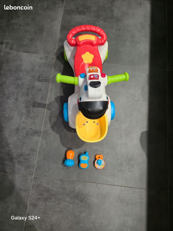 Trotteur trotinette 2 en 1 vtech (image 3)