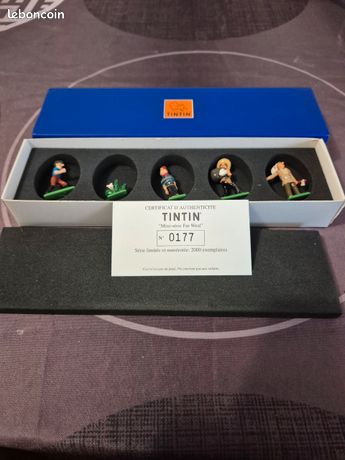 Figurine - Tintin Cowboy - Tintin en Amérique - Pixi 2502 - Tintin - 1993 - auction online