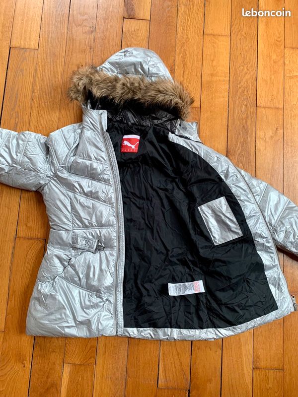 Doudoune PUMA femme T40 Argent Vêtements