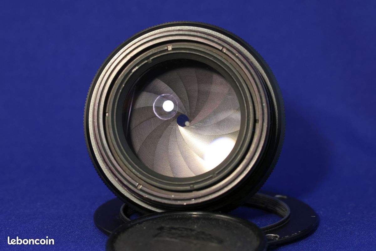 Objectif Tessar Carl Zeiss Jena 210 Mm - Barillet Revêtu - Verre Propre - Extrêmement Rare