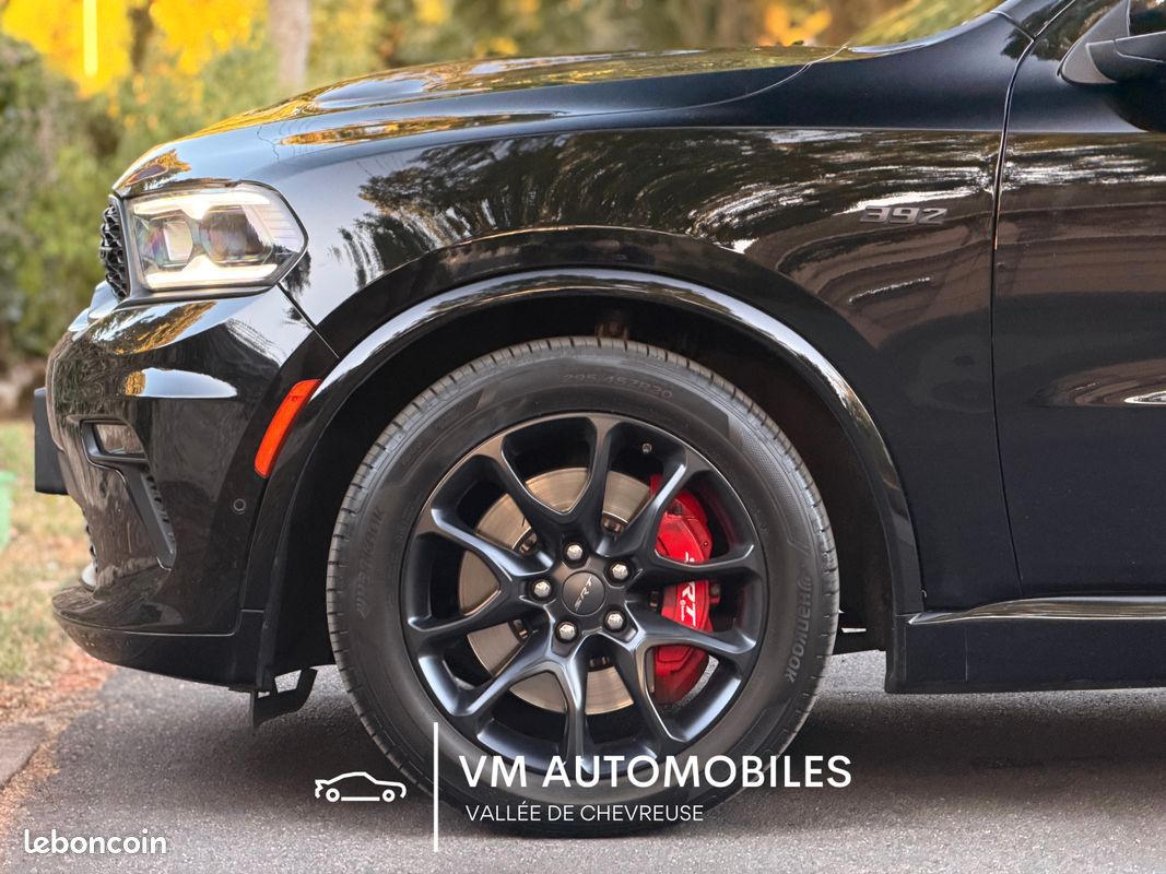 Durango SRT V8 6.4L 392 | TVA récupérable - CG 4 places CTTE | EN STOCK - Français - 1ère Main - Pack Attelage - Très rare - Suivi complet Dodge (image 10)