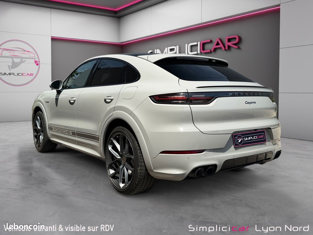 PORSCHE CAYENNE 3.0 V6 E-HYBRID COUPE PLATINIUM EDITION 462Ch Garantie 12 mois (image 6)