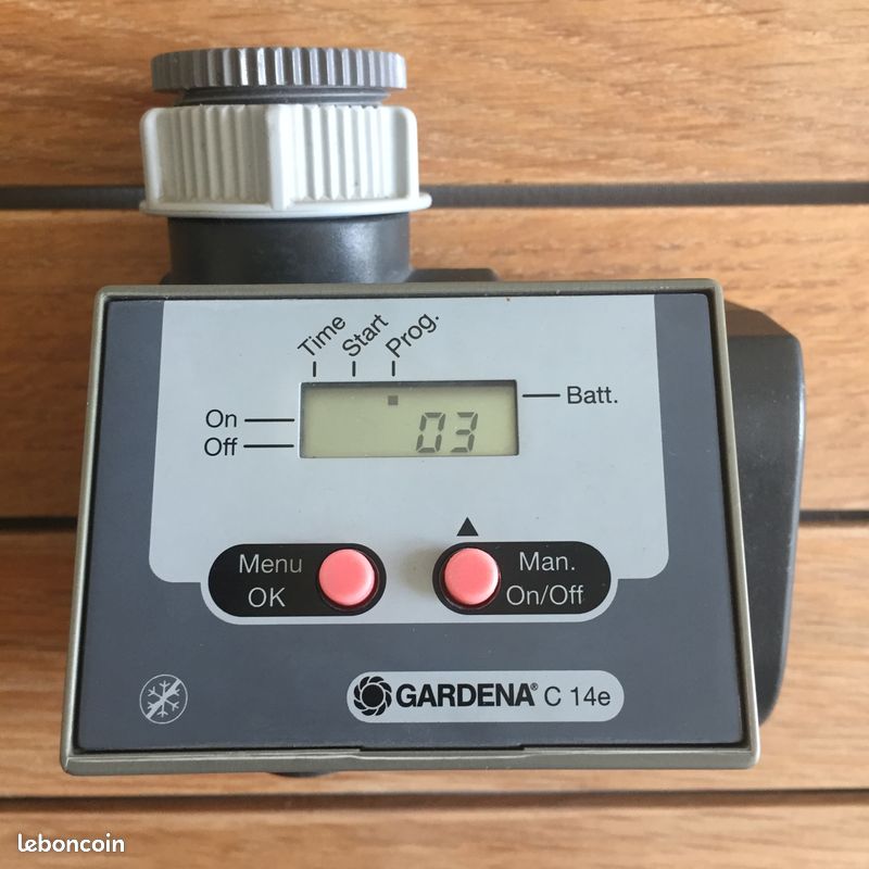 Programmateur d'arrosage Claber C 14E + manuel utilisation (image 3)