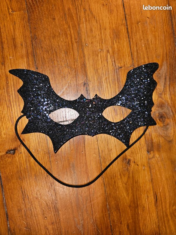 Masque Batwoman à paillettes (image 1)