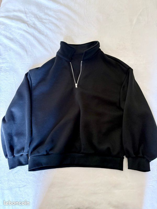 Sweat-shirt noir M (image 1)
