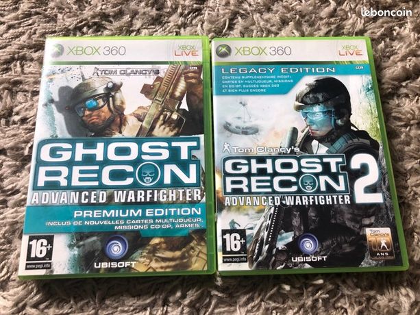 TOM CLANCY'S GHOST RECON ADVANCED WARFIGHTER XBOX ÉDITION EUROPÉENNE
