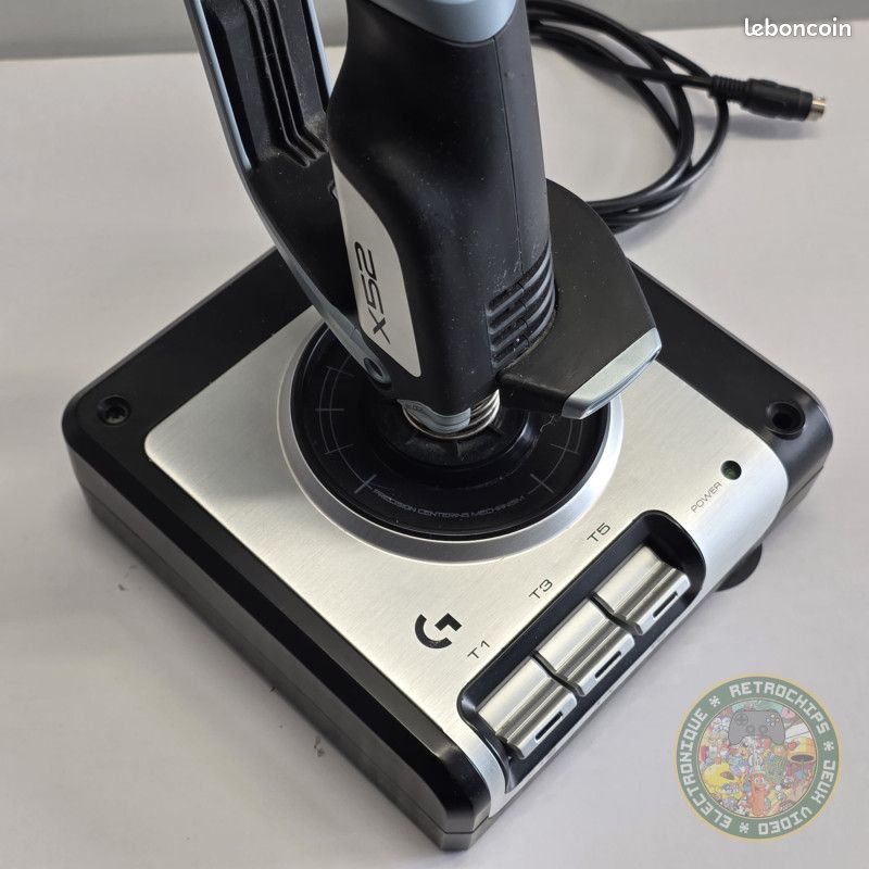 Logitech X52 H.O.T.A.S. Contrôleur De Simulation Accélérateur Et Joystick – BE – Testé – E (image 5)