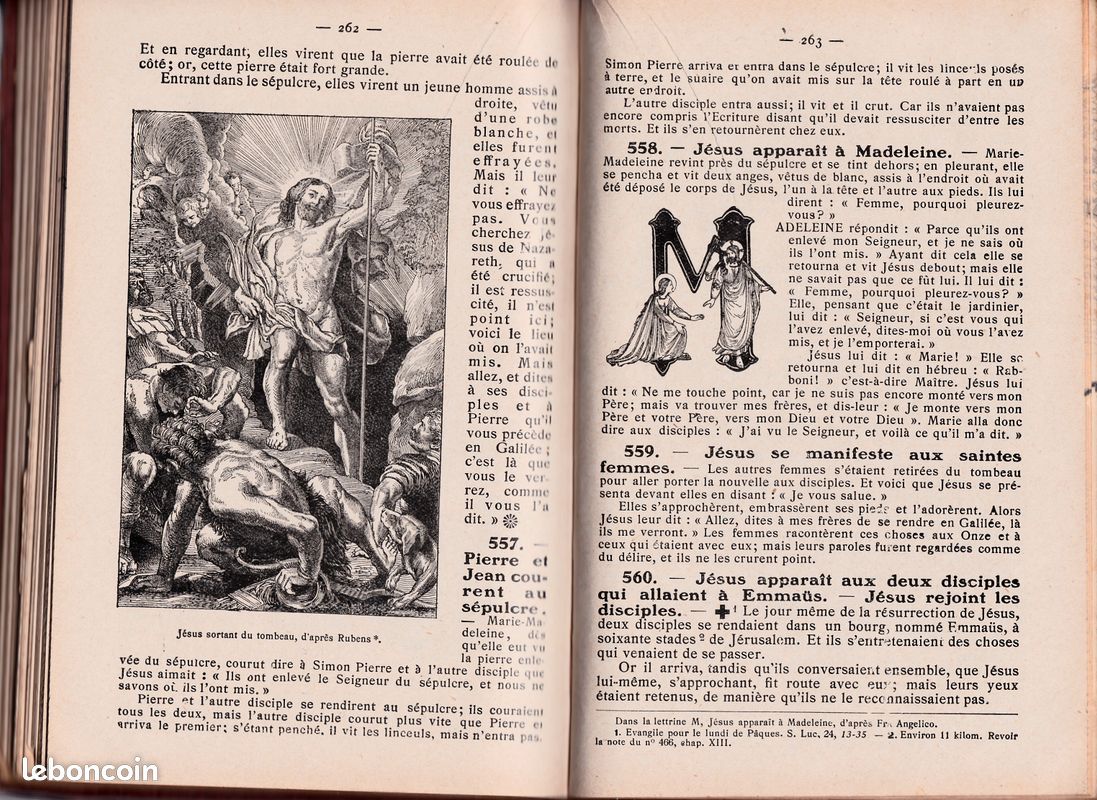 BIBLE SCOLAIRE ILLUSTREE - L . Alain (image 9)