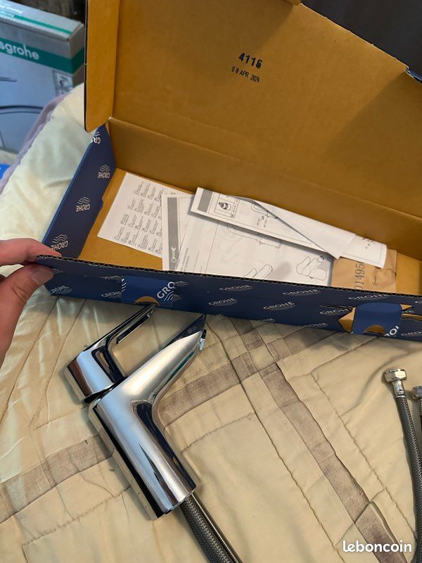 Bauloop mitigeur monocommande lavabo taille s (image 3)