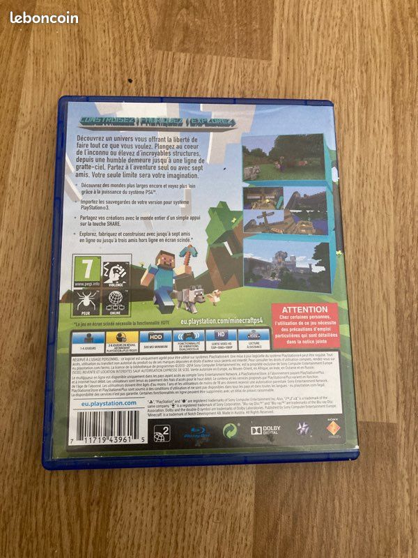 CD Minecraft Java édites PS4 (image 2)