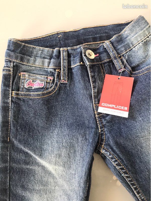 Beau pantalon jean fille Complices T 6 ans neufs (image 6)