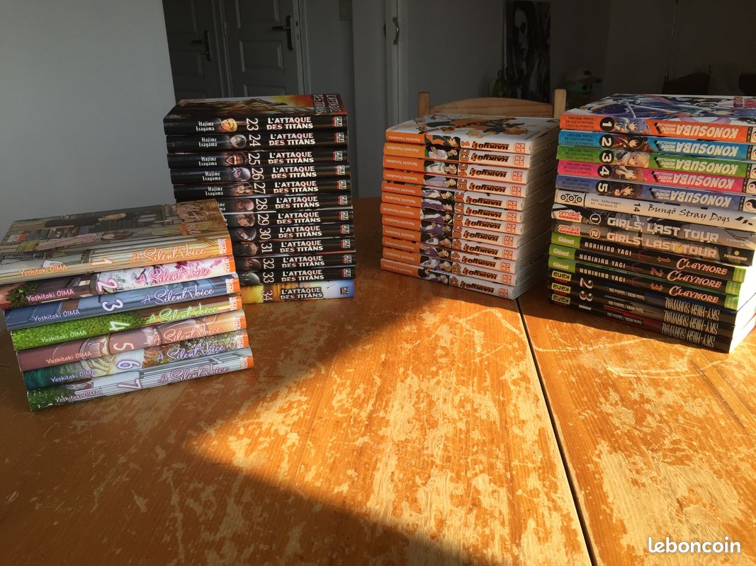 Lot de mangas (image 1)