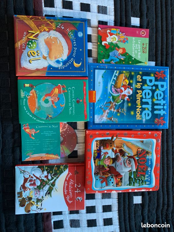 Lot de 6 livres pour attendre Noël (image 1)