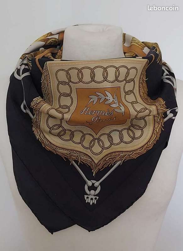 Carré 90 vintage Hermès Cliquetis (image 4)