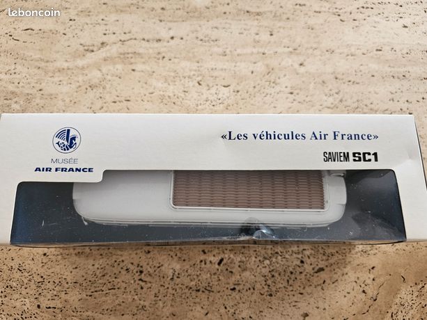 Miniature NOREV 1/43 Bus SAVIEM SC1 Air France 1960 - Musée Des Véhicules - Rare, Neuf En Boîte