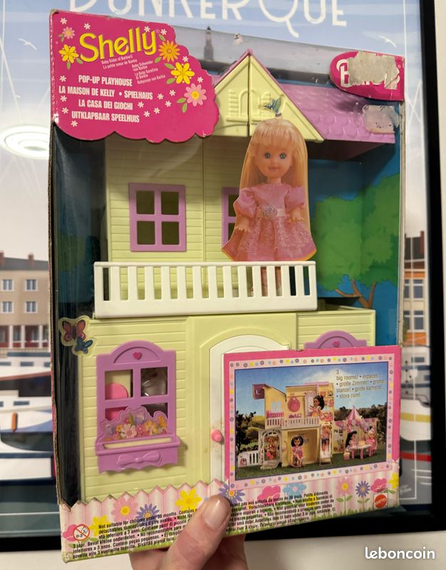 Maison Shelly Barbie Vintage 1999 Mattel - Jouet D'occasion En Boîte