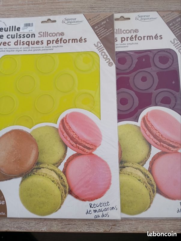 Disques macarons lot de 2 (image 1)
