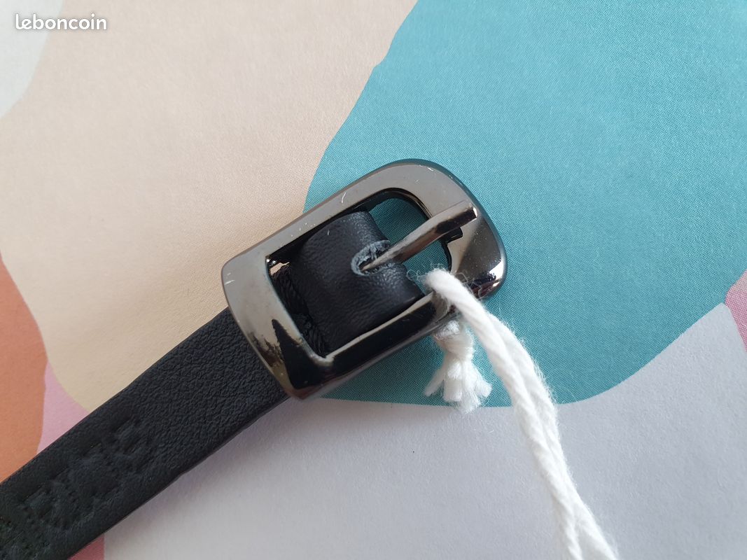 Ceinture cuir multi-tours NICOLAS VAN PARIJS (image 6)