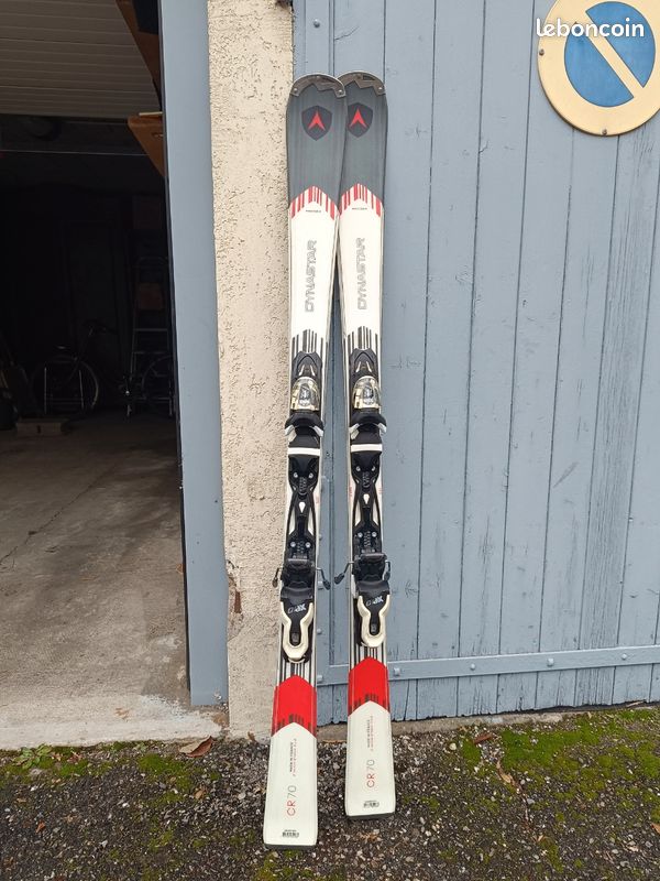 ski occasion DYNASTAR CR 70 taille : 170 cm = 1 mètre 70 + fixations