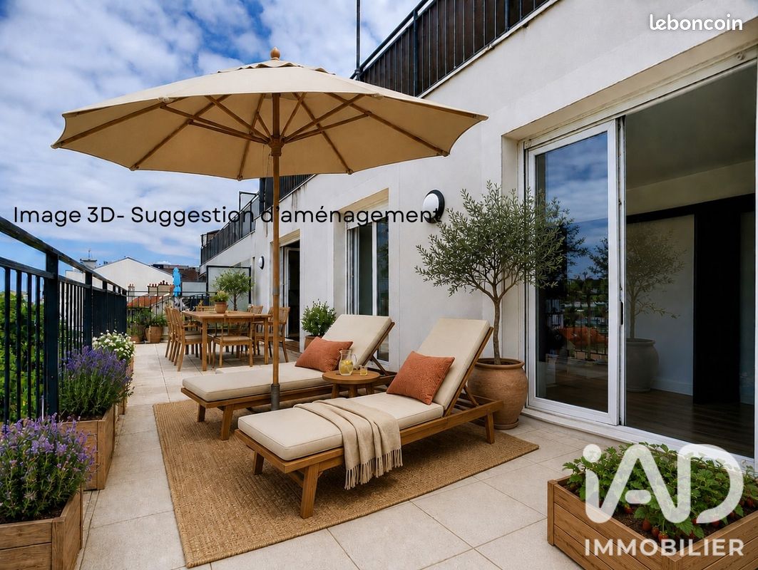 Appartement 2 pièces 59 m² · à Rosny-sous-Bois · 59 m² · 265 000 €
