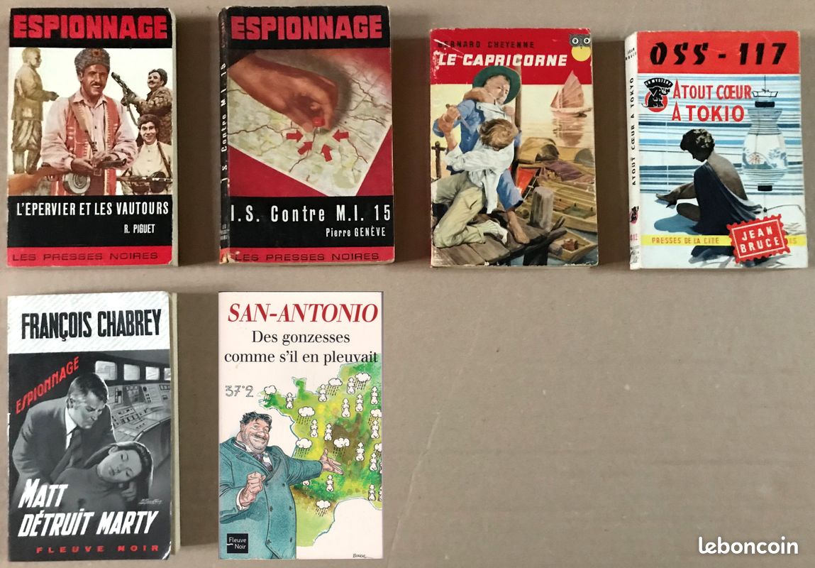 Lot 1 : Romans Espionnage, Policiers à 1 Euro (image 7)