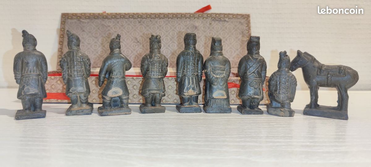 Coffret figurines armée de terre cuite chinoise – 8 pièces (image 4)