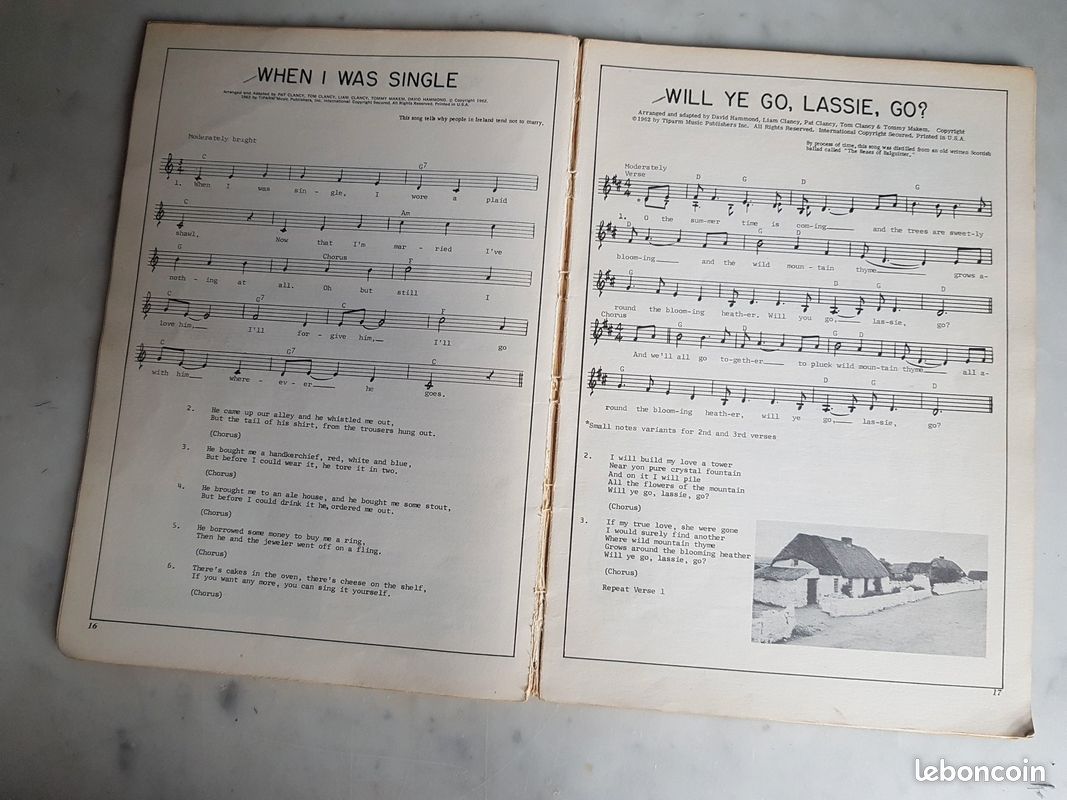Clancy Brothers and Tommy Makem Songbook - broché (image 7)