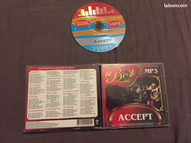 Accept lot cd mp3 russie (image 2)