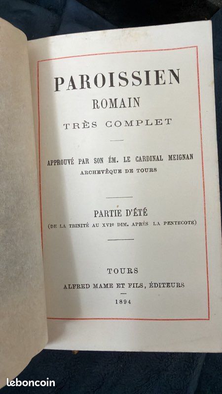 Vieux livre collection (image 5)