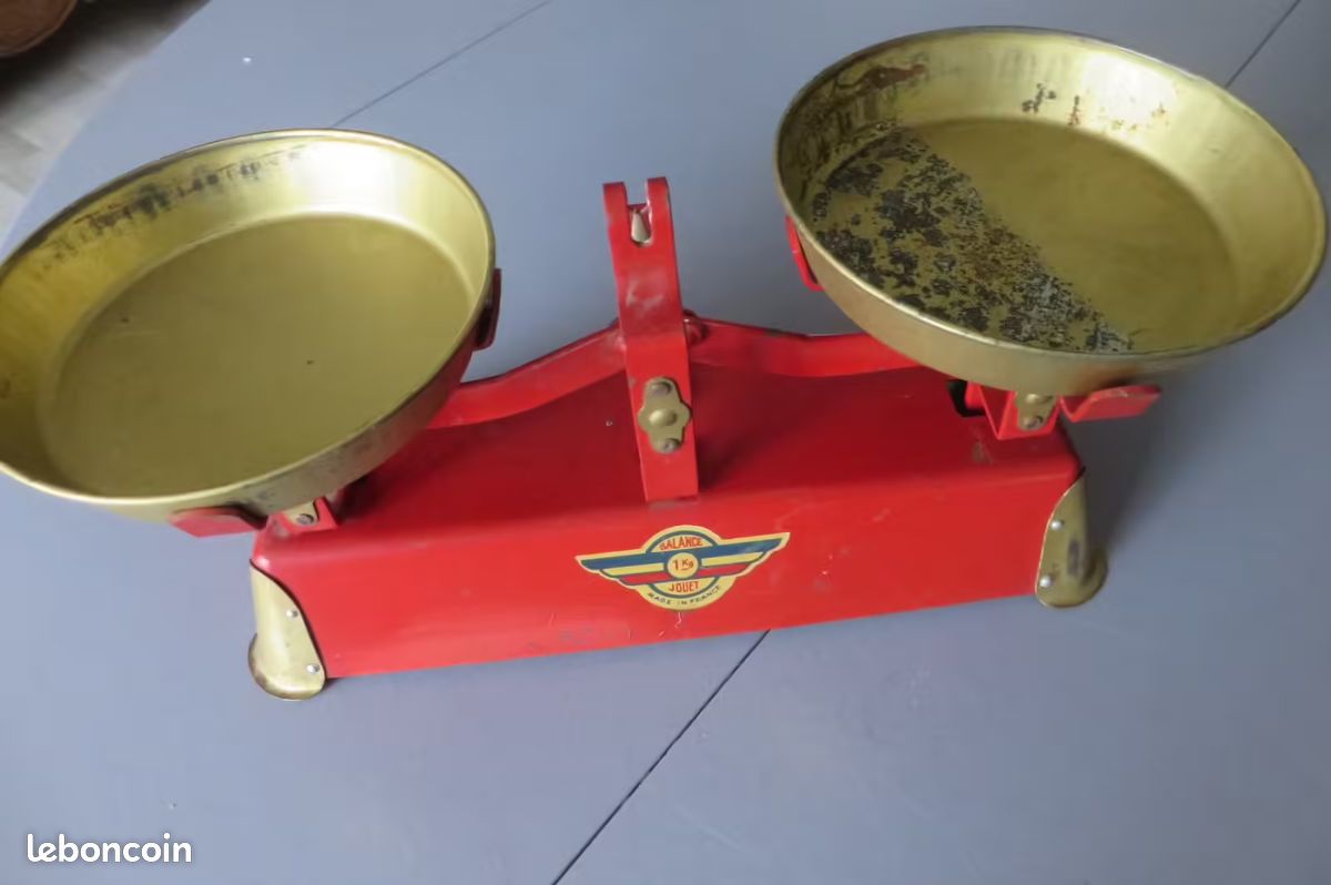 JOUET ANCIEN BALANCE Enfant Comme Maman Made In France