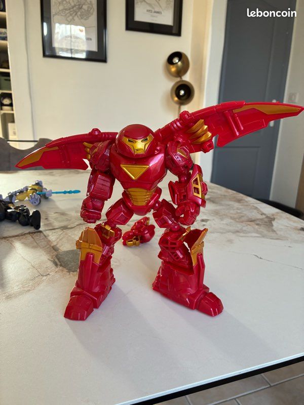 Lot figurines Marvel Hasbro super hero mashers (image 11)
