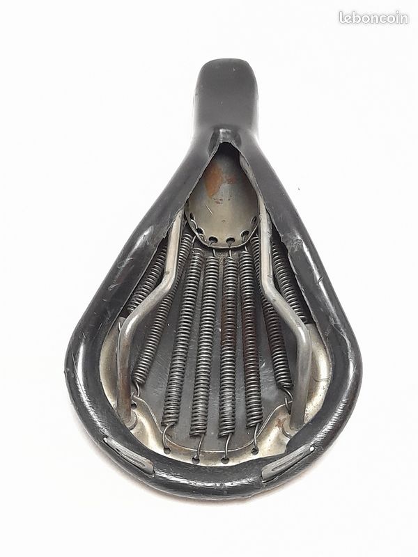 Selle de vélo ancienne Gallet – Made in France