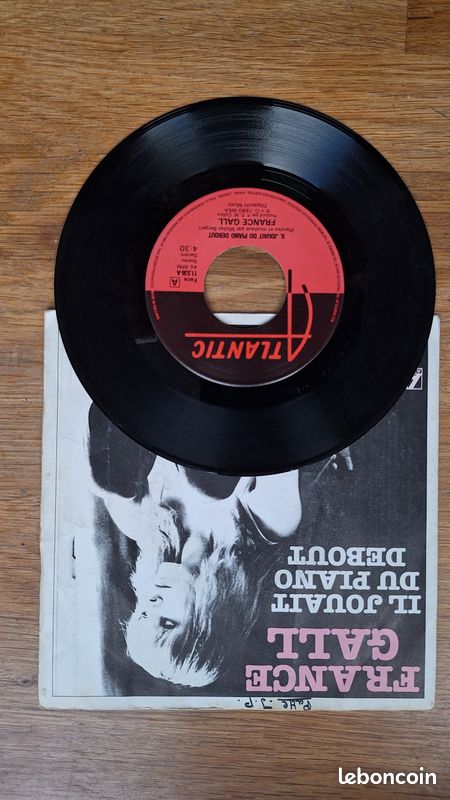 Vinyle 45 tours FRANCE GALL IL JOUAIT DU PIANO DEBOUT (image 3)