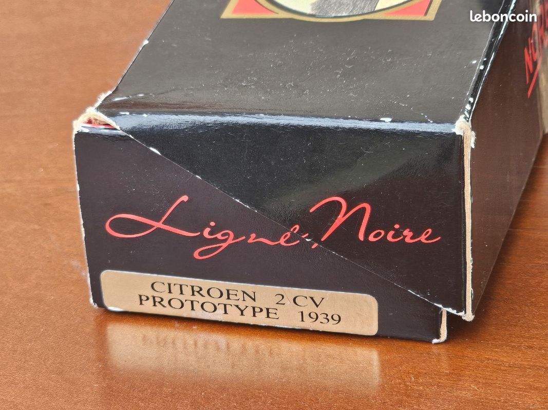 Modèle Réduit CITROËN 2CV Prototype 1939 - Échelle 1/43 NOREV, Rouge, Neuf En Boîte