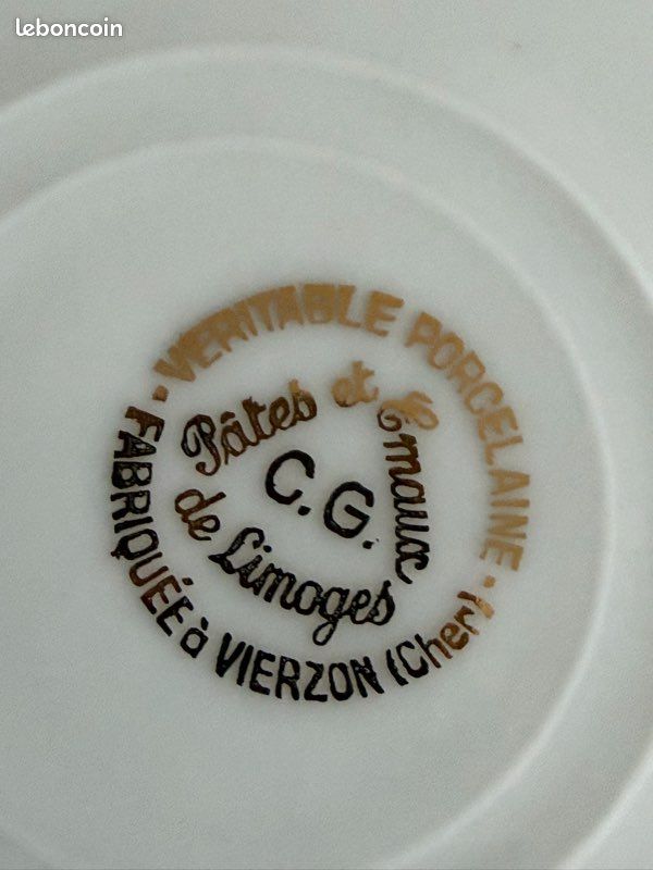 Assiette Pâtes et Émaux de Limoges (image 6)