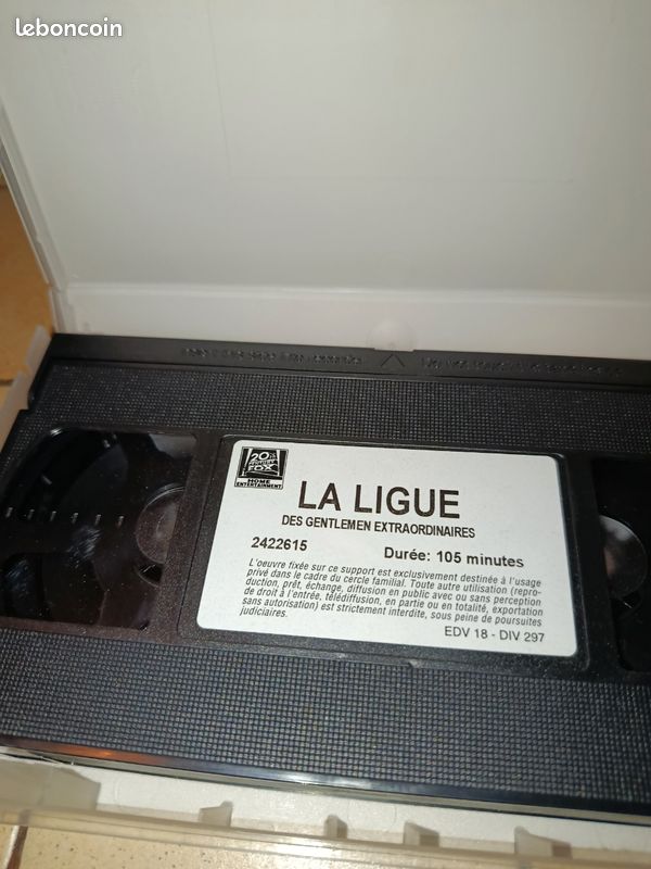 Cassette VHS la ligue des gentlemen extraordinaires très bon état (image 5)