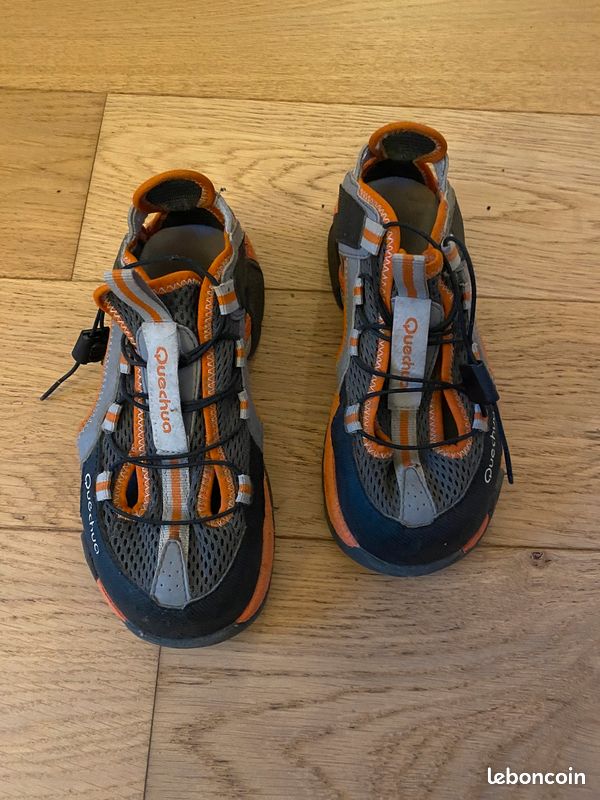 Chaussures Nu Pied Enfant Sandale Nu-pieds Enfant Nike 77393 Bleu