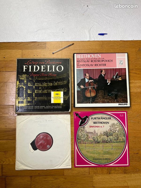 Lot de 5 vinyles | Beethoven (image 1)