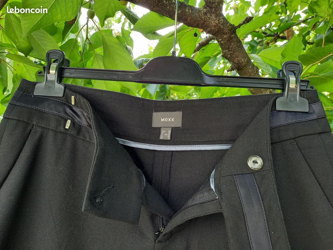 Pantalon Chino Vert MEXX - Taille 38/40, Occasion Très Bon état - Pour Femme