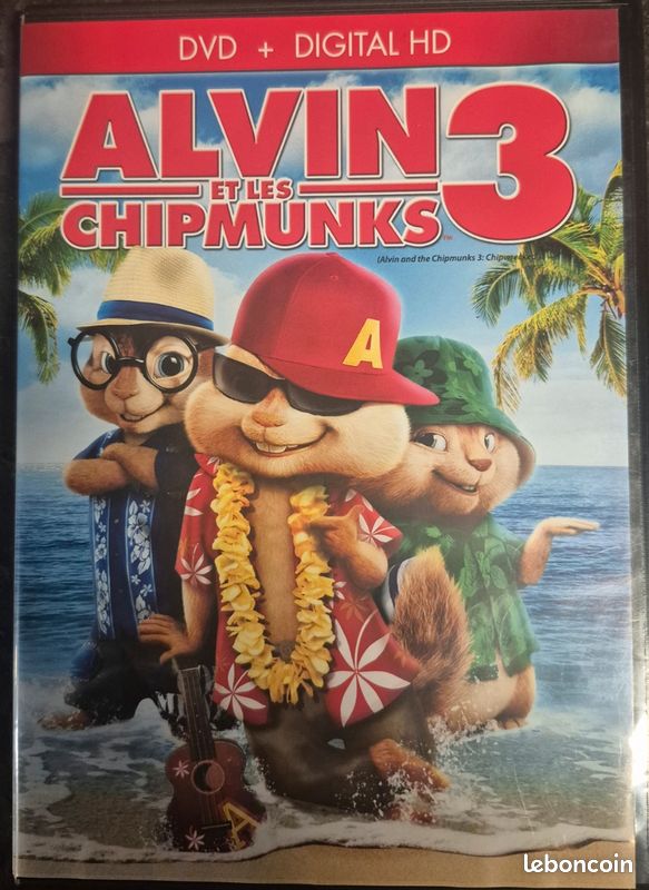 DVD "Alvin et les Chipmunks 3" (image 1)