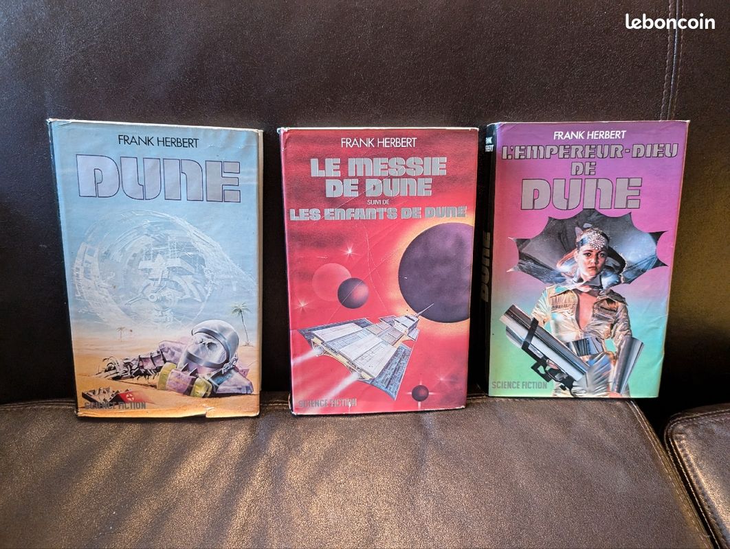 Lot de 3 livres de la Saga DUNE de Franck Herbert (image 3)