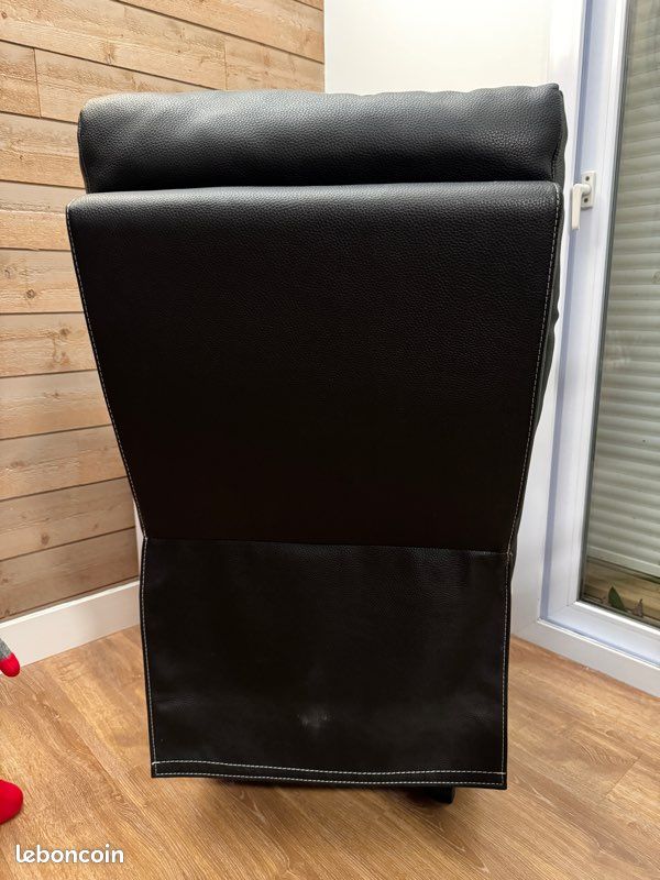 Fauteuil similicuir (image 3)