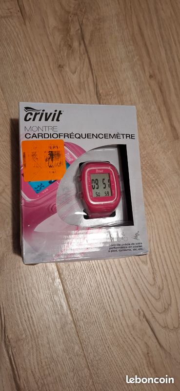 Montre cardiofrequencemètre Crivit comme NEUVE Montres Bijoux