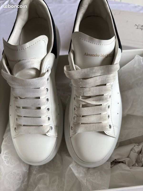 Faire Les Lacets Alexander Mcqueen Lacets De Chaussures Plats En