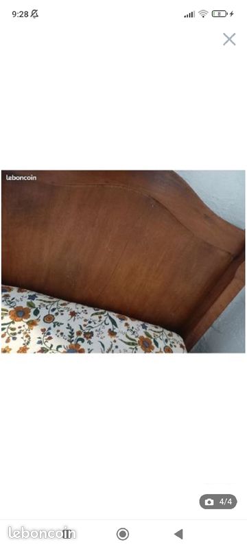 Banquette bois massif matelas neuf (image 4)