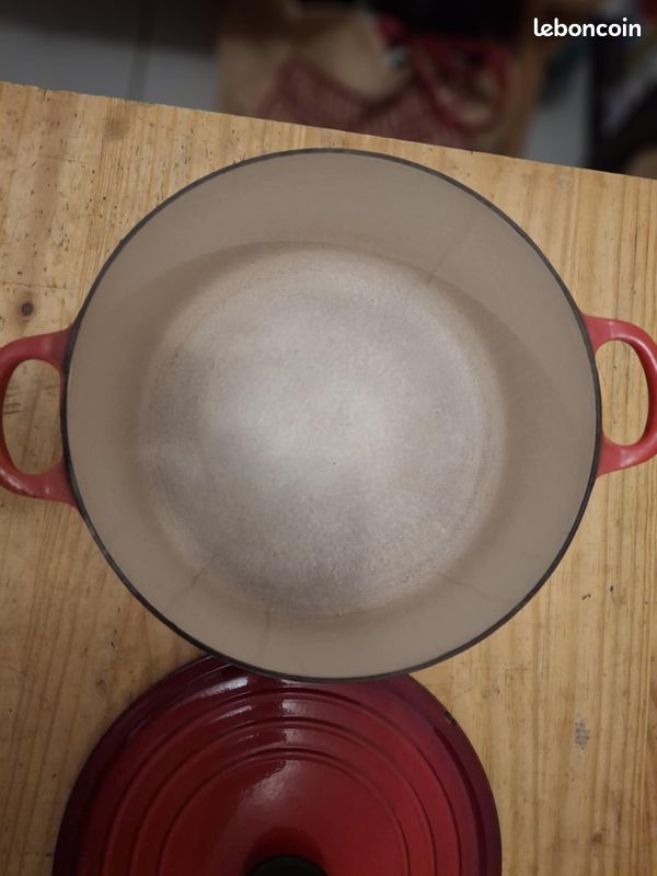 26 Cm Cocotte En Fonte Émaillée Four Hollandais Antiadhésive Avec