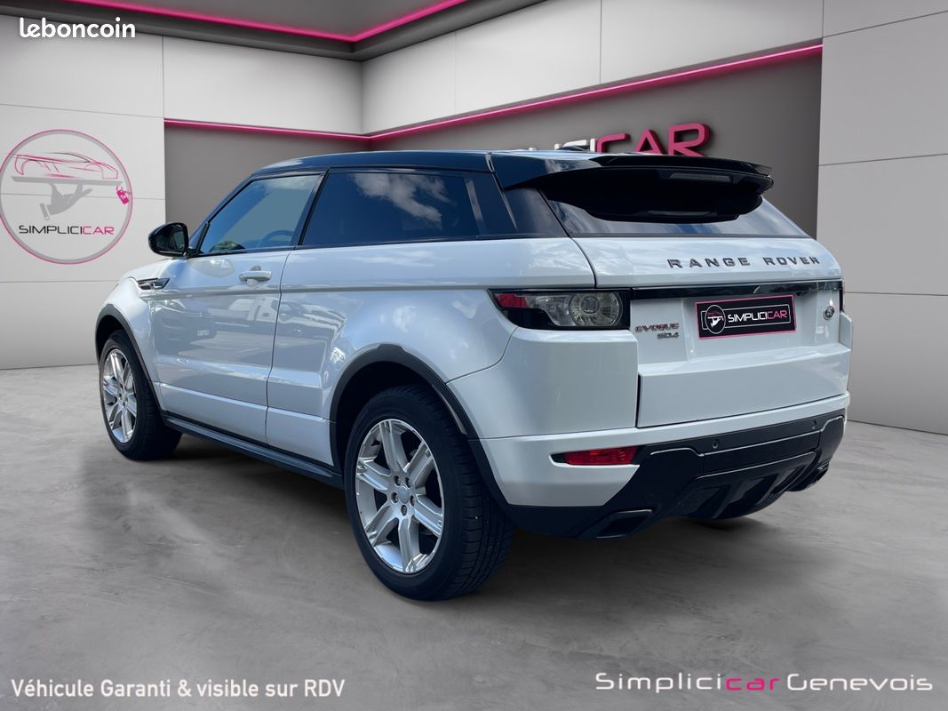 LAND ROVER EVOQUE Coupé SD4 190ch Dynamic GPS JA 20" noires Régulateur Meridian Cuir (image 7)