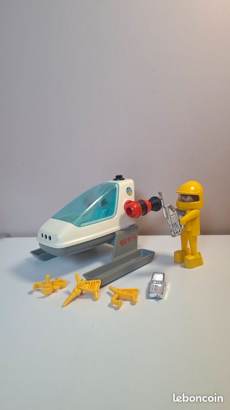 Geobra Playmobil Playmospace 3509 Space Ship Véhicule Spatial Lunaire 1980 (image 2)