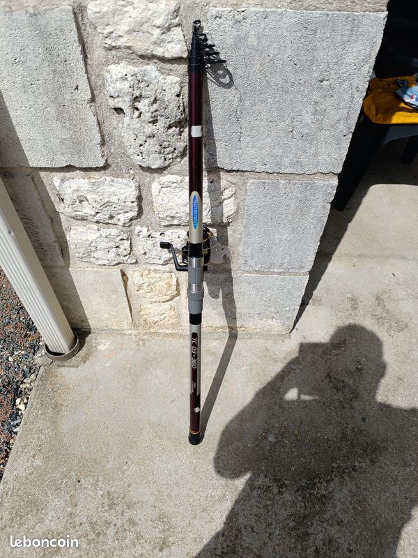 Canne Shimano 3,60 m + moulinet Mitchell MS60 – Super état (image 2)