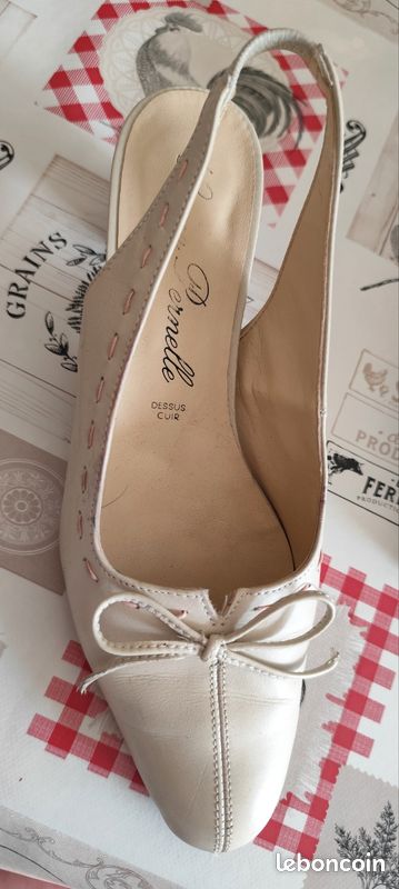 Chaussure habillée ouverte taille 38 Emma Pernelle (image 2)
